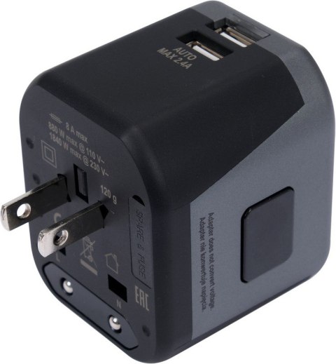 YATO ADAPTER PODRÓŻNY UNIW. 2XUSB 12W YATO ADAPTER PODRÓŻNY UNIW. 2XUSB 12W