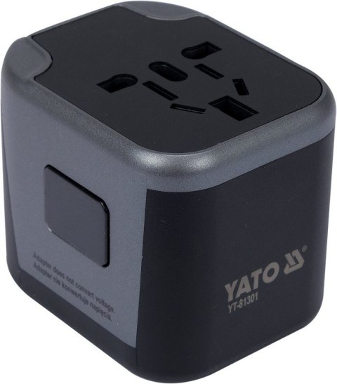 YATO ADAPTER PODRÓŻNY UNIW. 2XUSB 12W YATO ADAPTER PODRÓŻNY UNIW. 2XUSB 12W