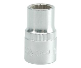 YATO NASADKA KRÓTKA 12-KĄTNA CHROMOWANA 1/2'' 13MM