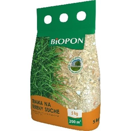 BIOPON TRAWA NA TERENY SUCHE 5 KG