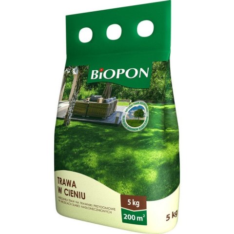 BIOPON TRAWA W CIENIU 5KG