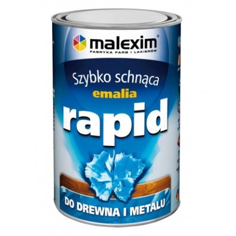 MALEXIM SZYBKO SCHNĄCA EMALIA ALKIDOWA RAPID BIAŁY MAT 0.7L MALEXIM SZYBKO SCHNĄCA EMALIA ALKIDOWA RAPID BIAŁY MAT 0.7L