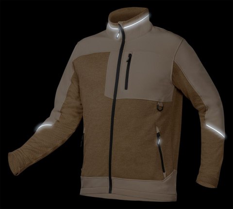 NEO BLUZA SOFTSHELL OUTDOOR, BEŻOWA, ROZMIAR L NEO BLUZA SOFTSHELL OUTDOOR, BEŻOWA, ROZMIAR L