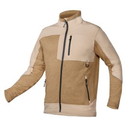 NEO BLUZA SOFTSHELL OUTDOOR, BEŻOWA, ROZMIAR M