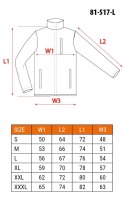 NEO BLUZA SOFTSHELL OUTDOOR, BEŻOWA, ROZMIAR M
