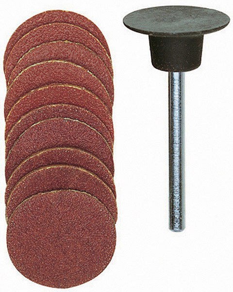 PROXXON TARCZE SZLIFIERSKIE 18MM GR.120, 150,KORUND+TALERZ, 10SZT
