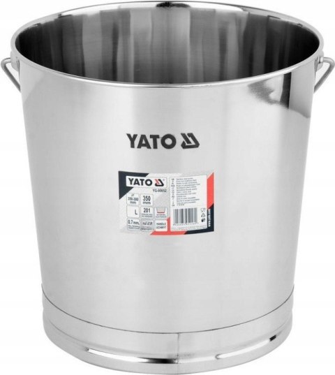YATO WIADRO / POJEMNIK ZE STALI NIERDZEWNEJ 28L. YATO WIADRO / POJEMNIK ZE STALI NIERDZEWNEJ 28L.