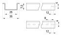 ENEXT SZYNA DIN STANDARD RAIL 101 1M