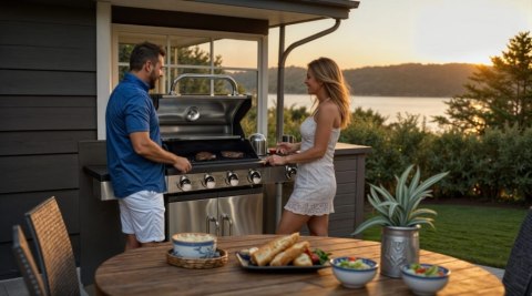 BLAUPUNKT GRILL GAZOWY 4+1 STAL NIERDZEWNA 11,7KW BLAUPUNKT GRILL GAZOWY 4+1 STAL NIERDZEWNA 11,7KW