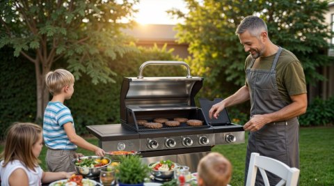 BLAUPUNKT GRILL GAZOWY 4+1 STAL NIERDZEWNA 11,7KW BLAUPUNKT GRILL GAZOWY 4+1 STAL NIERDZEWNA 11,7KW