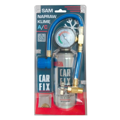 CAR FIX GAZ ZESTAW 5IN1 235G R1234YF AUTA PO 2017 + PRZEWÓD CIŚN.