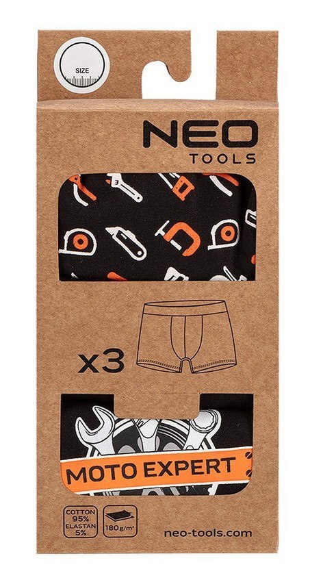 NEO BOKSERKI BASIC 3-PACK ROZMIAR M NEO BOKSERKI BASIC 3-PACK ROZMIAR M