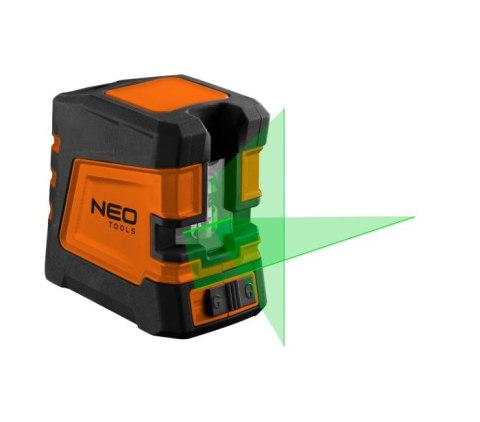 NEO LASER KRZYŻOWY 20M ZIELONY UCHWYT+ETUI NEO LASER KRZYŻOWY 20M ZIELONY UCHWYT+ETUI