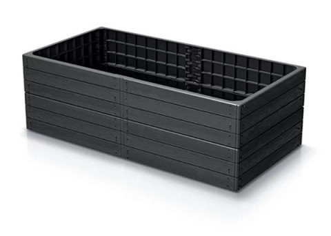 PROSPERPLAST RABATA OGRODOWA BASE WOODY IBWR 1492X756X250MM - ANTRACYT PROSPERPLAST RABATA OGRODOWA BASE WOODY IBWR 1492X756X250MM - ANTRACYT
