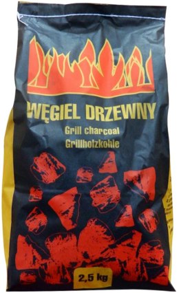 UN WĘGIEL DRZEWNY 2,5KG