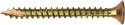 UN WKRĘT DO DREWNA OCYNK ŻÓŁTY NA TORX 2.5*12MM T8