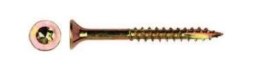 UN WKRĘT DO DREWNA OCYNK ŻÓŁTY NA TORX 6.0*160MM T30