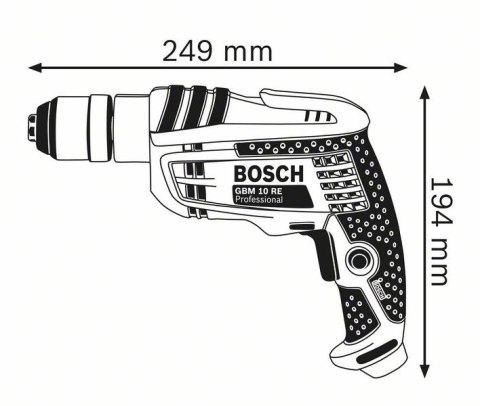 BOSCH WIERTARKA 600W GBM 10 RE BOSCH WIERTARKA 600W GBM 10 RE