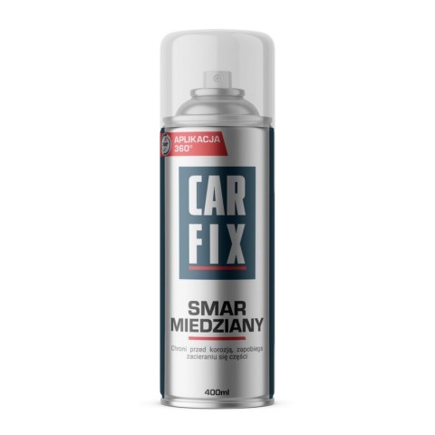 CAR FIX ŚRODEK DO SMAROW.RUCHOMYCH CZĘŚCI POJA. COPPER GREASE 400ML CAR FIX ŚRODEK DO SMAROW.RUCHOMYCH CZĘŚCI POJA. COPPER GREASE 400ML