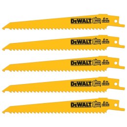 DEWALT BRZESZCZOTY DO PIŁY SZABLASTEJ 152*3.6-5.1MM 5 SZT.
