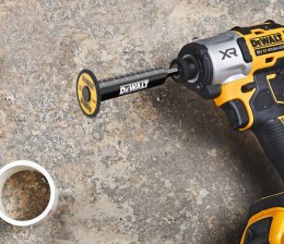 DEWALT PRZYSTAWKA DO PODCINANIA Z TARCZĄ DIAMENTOWĄ I UCHWYTEM 1/4'