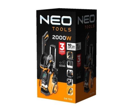 NEO MYJKA CIŚNIENIOWA 2000W CIŚNIENIE 100BAR NEO MYJKA CIŚNIENIOWA 2000W CIŚNIENIE 100BAR