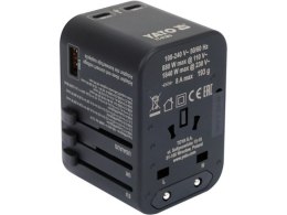YATO ADAPTER PODRÓŻNY UNIWERSALNY USB-C PD 65W