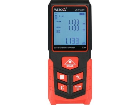 YATO DALMIERZ LASEROWY 50M YATO DALMIERZ LASEROWY 50M