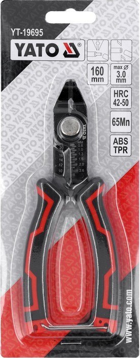 YATO SZCZYPCE BOCZNE PRECYZYJNE 160MM YATO SZCZYPCE BOCZNE PRECYZYJNE 160MM