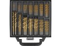YATO ZESTAW WIERTEŁ DO METALU 1-10MM 99SZT