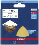 BOSCH PAPIER ŚCIERNY EXPERT EXC470 DELTA 93MM G180 5SZT