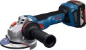 BOSCH SZLIFIERKA KĄTOWA AKUMULATOROWA 125MM GWS 18V-11 0*AH