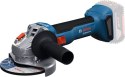 BOSCH SZLIFIERKA KĄTOWA AKUMULATOROWA 125MM GWS 18V-8 0*AH