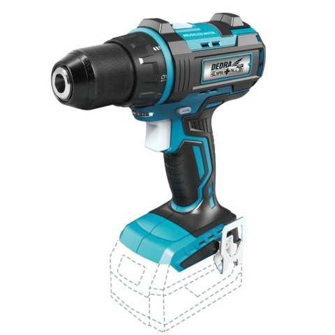 DEDRA WKRĘTARKA BEZSZCZOTKOWA 13MM 18V SAS+ DEDRA WKRĘTARKA BEZSZCZOTKOWA 13MM 18V SAS+