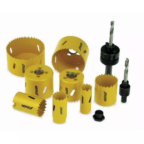 DEDRA ZESTAW OTWORNIC BI-METALOWYCH 11 SZT. DEDRA ZESTAW OTWORNIC BI-METALOWYCH 11 SZT.