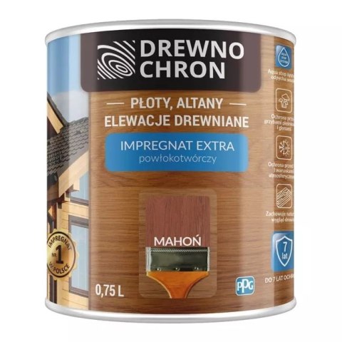 DREWNOCHRON DREWNOCHRON IMPREGNAT POWŁOKOTWÓRCZY MAHOŃ 2.5L DREWNOCHRON DREWNOCHRON IMPREGNAT POWŁOKOTWÓRCZY MAHOŃ 2.5L