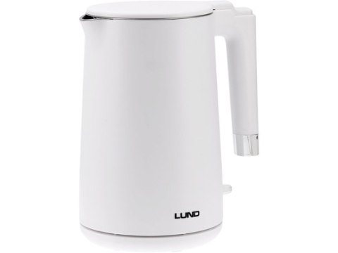LUND CZAJNIK ELEKTRYCZNY 1.5L COOL TOUCH BIAŁY LUND CZAJNIK ELEKTRYCZNY 1.5L COOL TOUCH BIAŁY