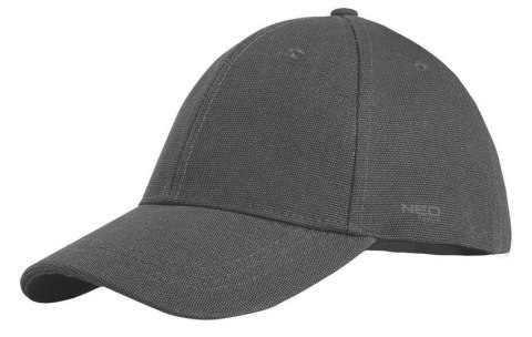 NEO CZAPKA Z DASZKIEM SZARA NEO CZAPKA Z DASZKIEM SZARA