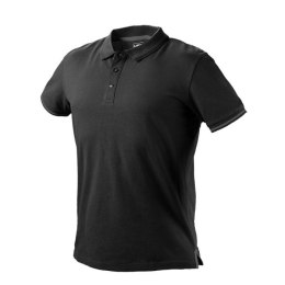 NEO KOSZULKA POLO DENIM CZARNA ROZMIAR M