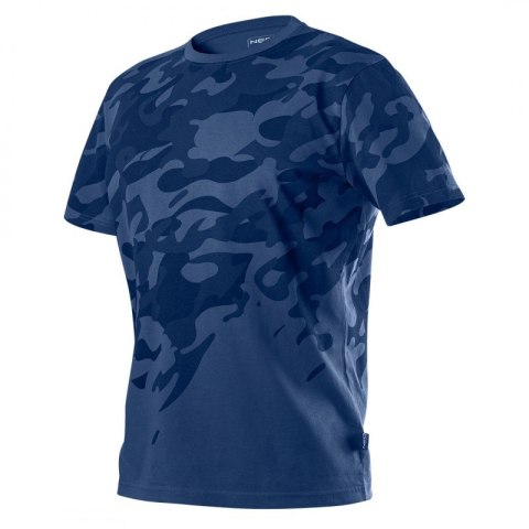 NEO T-SHIRT ROBOCZY CAMO NAVY, ROZMIAR XL NEO T-SHIRT ROBOCZY CAMO NAVY, ROZMIAR XL