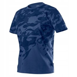 NEO T-SHIRT ROBOCZY CAMO NAVY, ROZMIAR M
