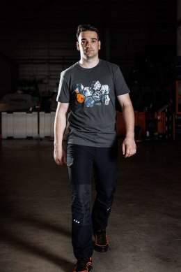 NEO T-SHIRT Z NADRUKIEM WARSZTAT ROZMIAR L
