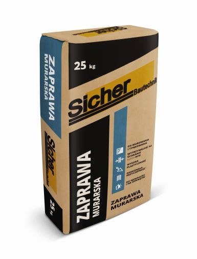 SICHER ZAPRAWA MURARSKA 25KG SICHER ZAPRAWA MURARSKA 25KG