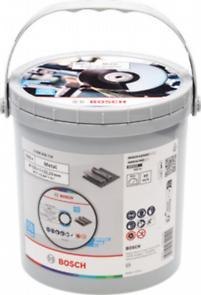BOSCH TARCZA PŁASKA 125*1.0*22 DO METALU 100 SZT. W POJEMNIKU