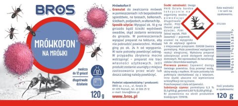BROS MRÓWKOFON 120G BROS MRÓWKOFON 120G