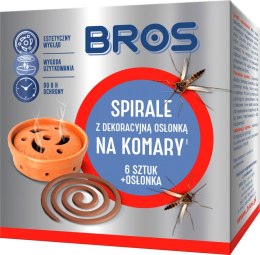 BROS SPIRALE.NA KOMARY Z DEKORACYJNĄ OSŁONĄ 6SZTU.