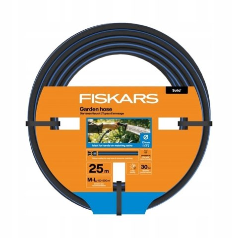 FISKARS WĄŻ OGRODOWY SOLID 13MM 1/2'25M FISKARS WĄŻ OGRODOWY SOLID 13MM 1/2'25M