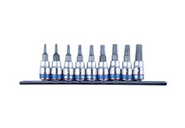 KING TONY KPL. NASADEK 1/4'' TORX 9 SZTUK T8-T40