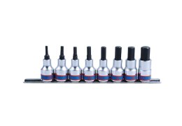 KING TONY KPL.NASADEK IMBUSOWYCH 3/8'' 9 CZĘŚCI H3-12