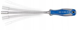 KING TONY WKRĘTAK ELASTYCZNY Z KOŃCÓWKĄ NASADOWĄ 7MM*300MM